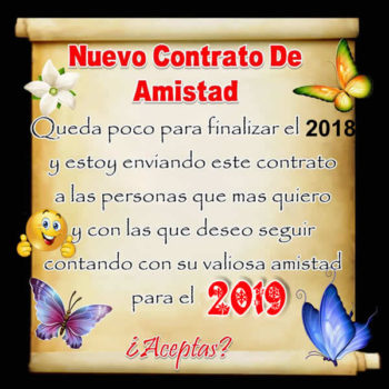 contrato de amistad 2019
