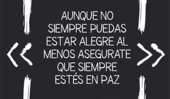 estar en paz
