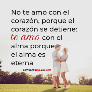 amar con el alma