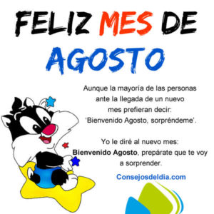agosto mes