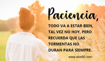 paciencia frases