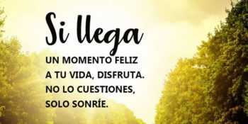 sonrie a la vida