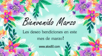 marzo frases