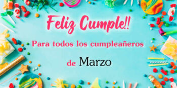 cumpleaños marzo