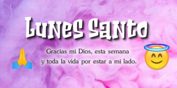 frases lunes santo