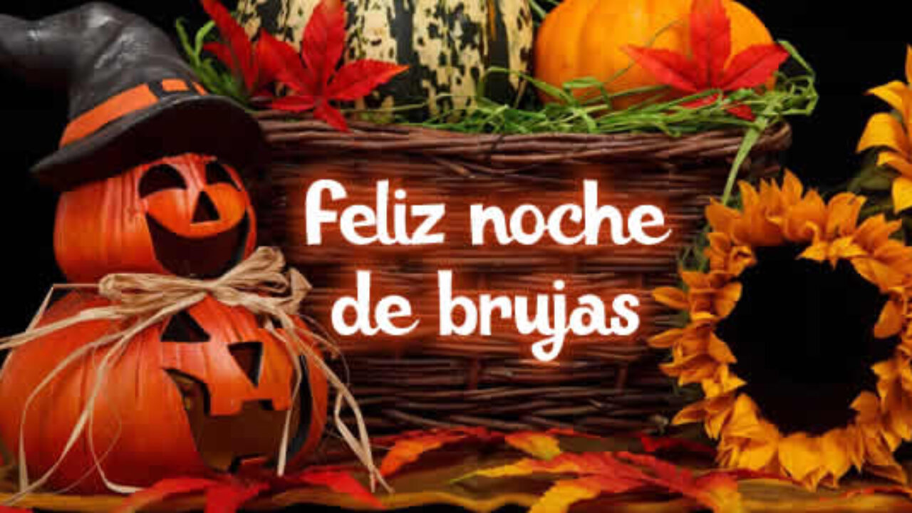 Imagenes con Frases: Feliz noche de Brujas Halloween 