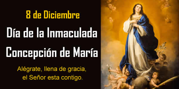 8 de Diciembre: Feliz dia Inmaculada Concepción de María |  Musicadelrecuerdo.org